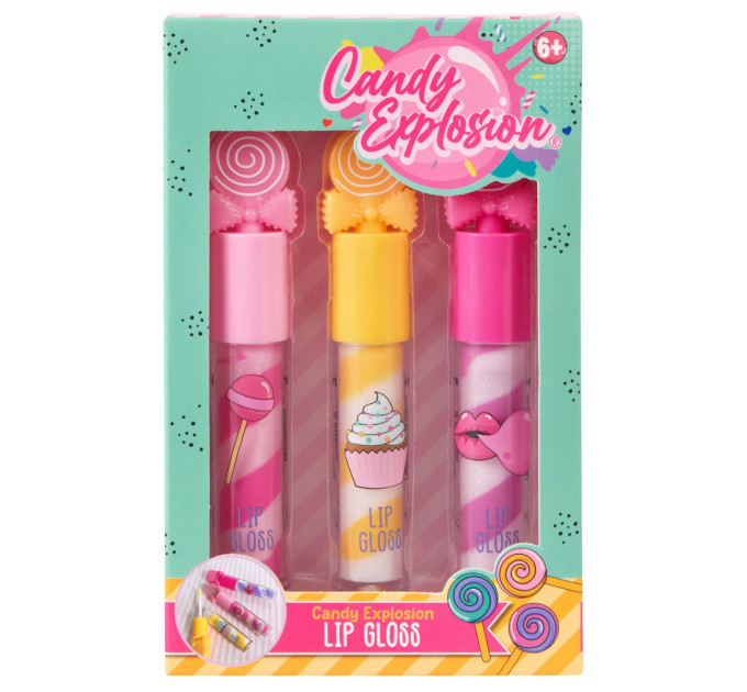 Create it! Набір блисків для губ Create It! CANDY Льодяники 6 шт