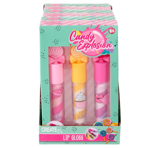 Create it! Набір блисків для губ Create It! CANDY Льодяники 6 шт