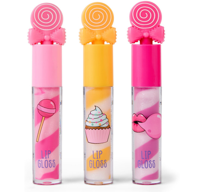 Create it! Набір блисків для губ Create It! CANDY Льодяники 6 шт