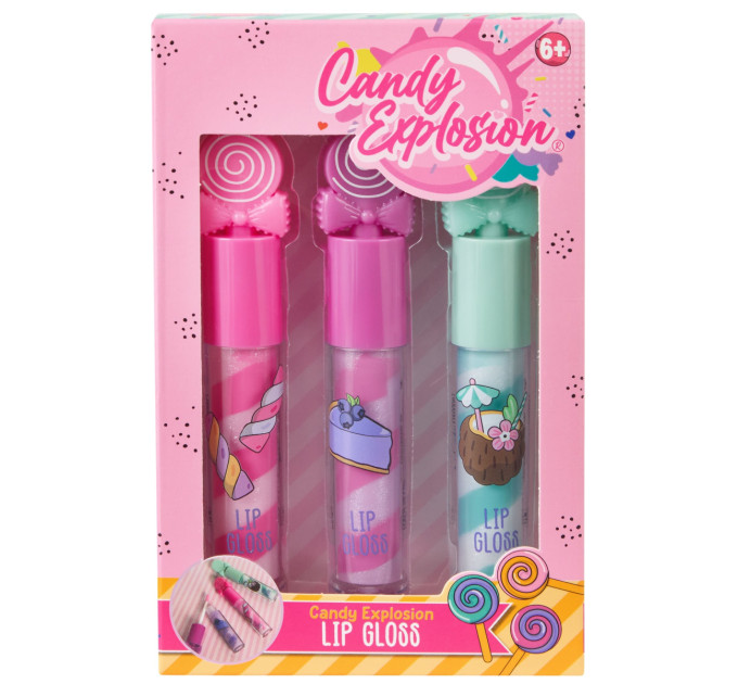 Create it! Набір блисків для губ Create It! CANDY Льодяники 6 шт