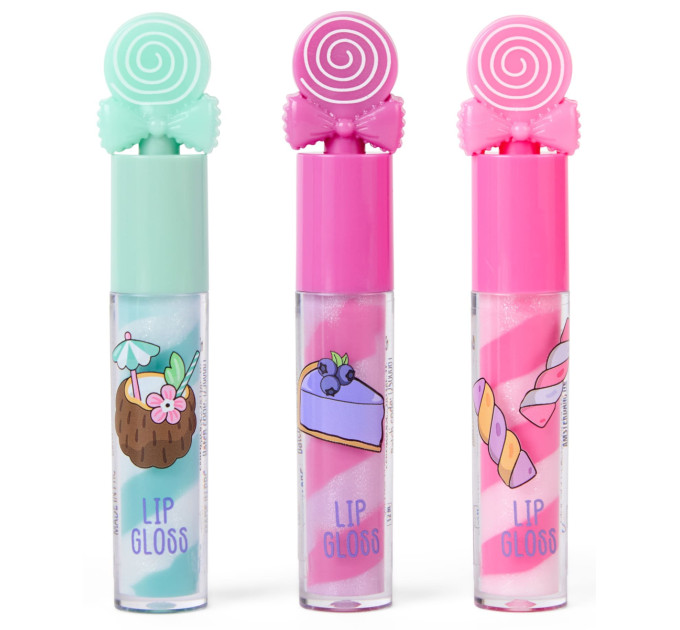 Create it! Набір блисків для губ Create It! CANDY Льодяники 6 шт