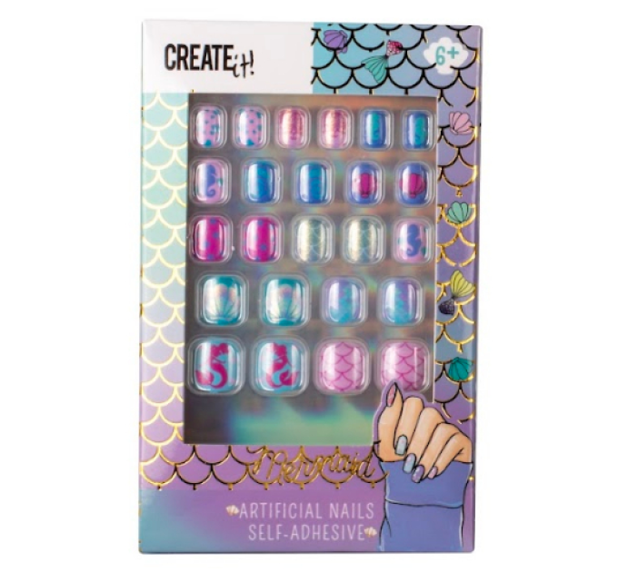 Create it! Набір накладних нігтів Create IT! MERMAID в асортименті (84609)