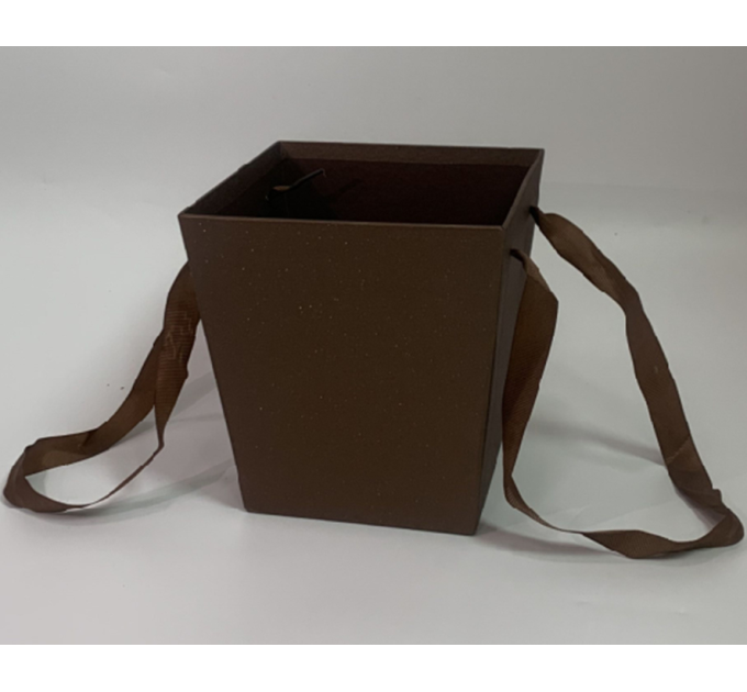 UFO Подарункова коробка UFO W3119 BROWN BOX Flowers