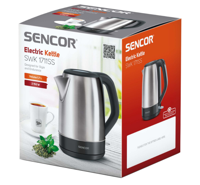 Sencor Електрочайник Sencor SWK 1711SS
