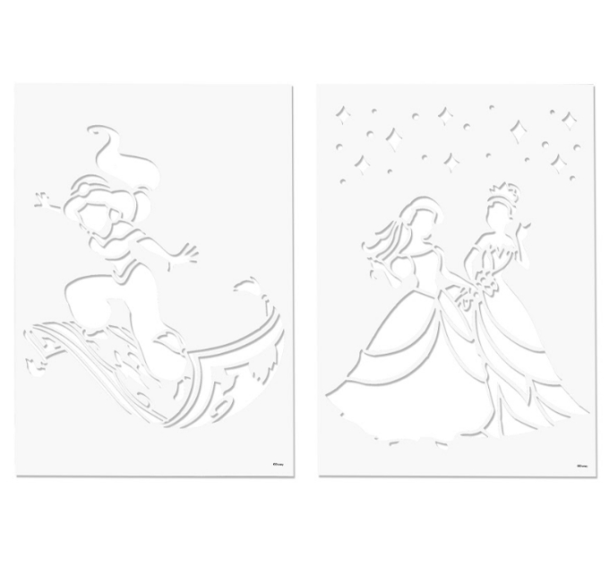 Disney Набір Disney Princess Спрей-ручки з трафаретами Делюкс (DP22368)