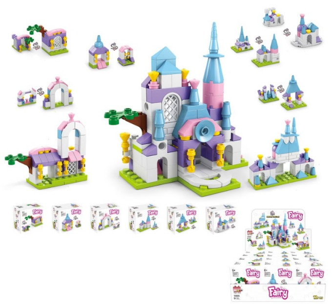 DIY TOYS Конструктор DIY Toys Казковий Замок в асортименті, CJ-3992897