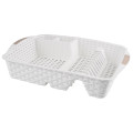 Violet House Сушка для посуду Violet House 0757 Ротанг WHITE 48х37.5х9 см