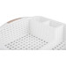 Violet House Сушка для посуду Violet House 0757 Ротанг WHITE 48х37.5х9 см