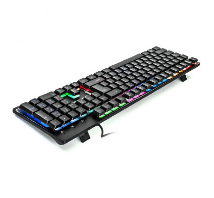 REAL-EL Клавіатура REAL-EL 7011 Comfort Backlit Black