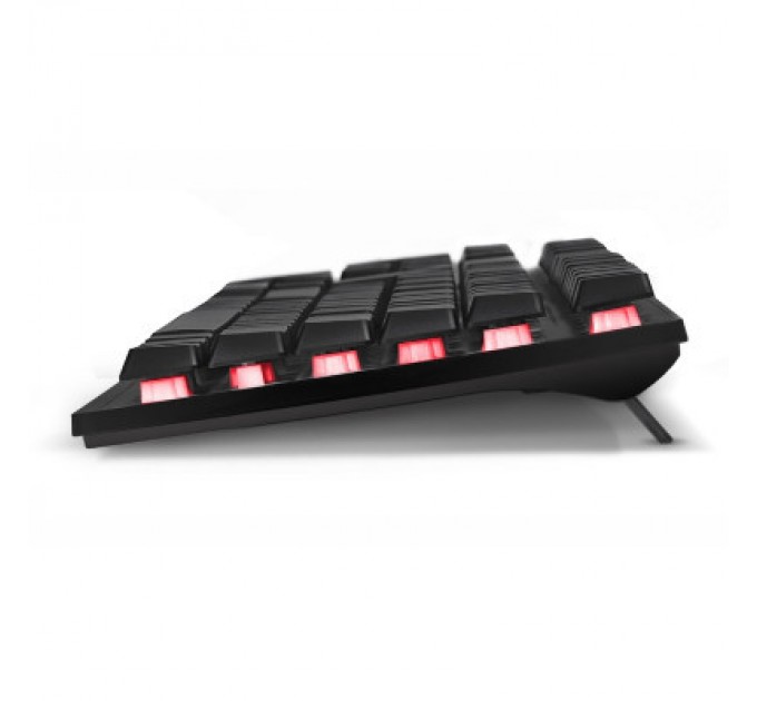 REAL-EL Клавіатура REAL-EL 7011 Comfort Backlit Black