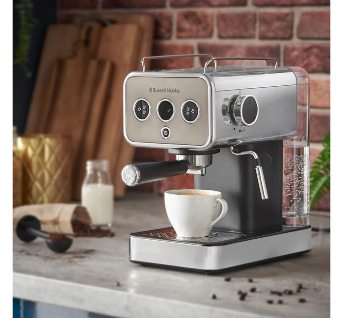 Russell Hobbs Кавоварка еспрессо Russell Hobbs 26452-56 Distinctions Titanium