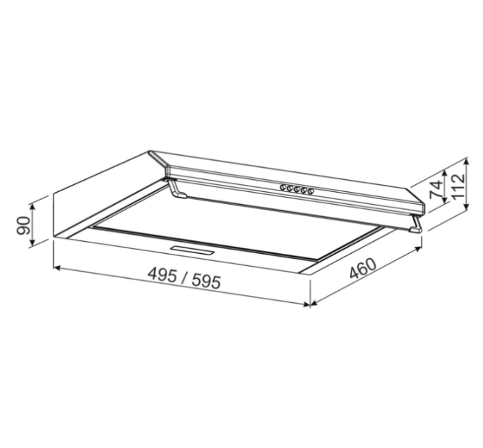 Jantar Витяжка Jantar ST I LED 60 BR