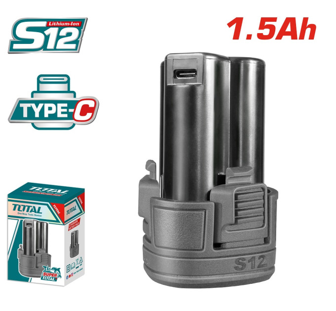 Total Акумуляторна батарея TOTAL TBLI12153 12В Li-ion