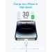 Anker Кабель Anker 322 USB-C to Lightning - 1.8m Nylon White
