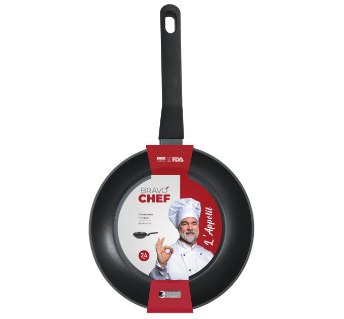 Bravo Chef Сковорода Bravo Chef L'Appetit, 24 см