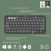 Logitech Клавіатура Logitech K380s Pebble Keys 2 Tonal Graphite