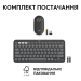 Logitech IT набір Logitech Pebble 2 Combo - Tonal Graphite - US INT'L - 2.4GHZ/BT