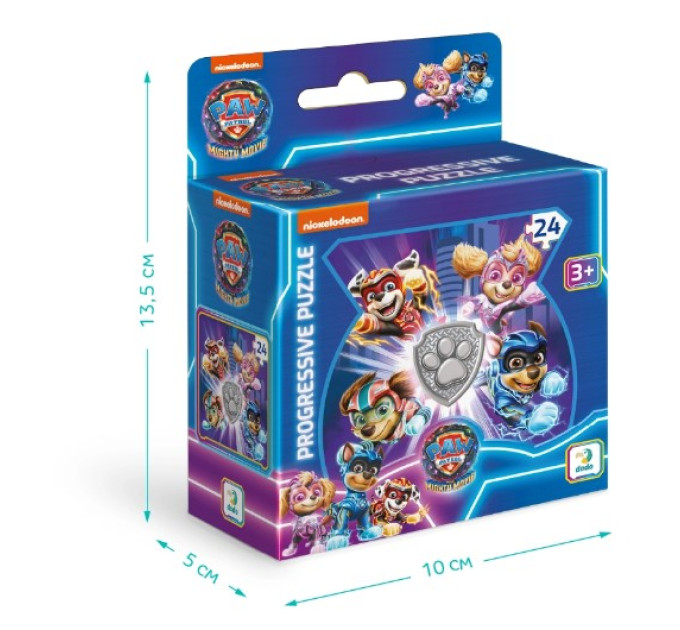 DoDo Пазл Dodo Paw Patrol, Могутні герої 24 елементи (200470)