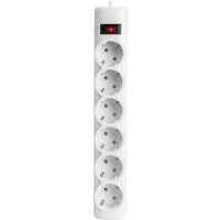 Мережевий фільтр Defender DFS 1.8m 6 роз. White UA (994890)