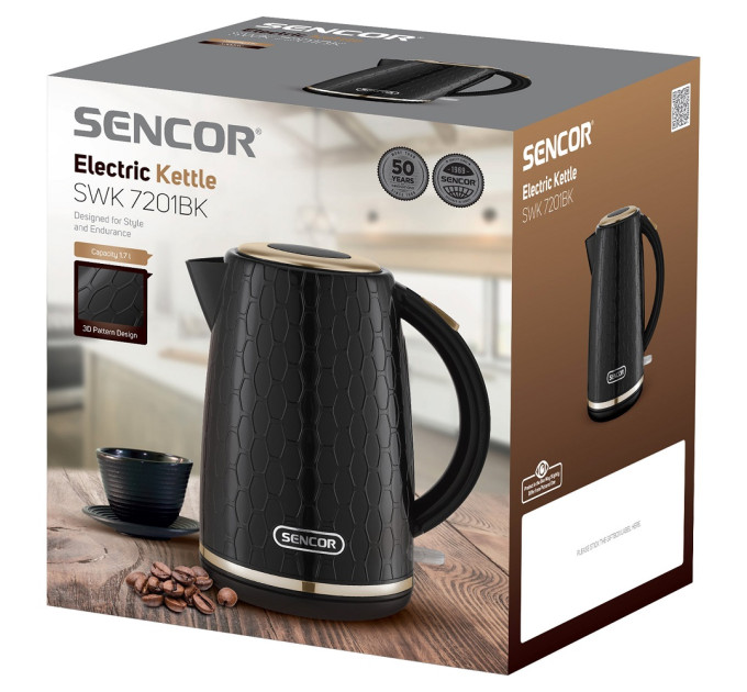 Sencor Електрочайник Sencor SWK 7201BK