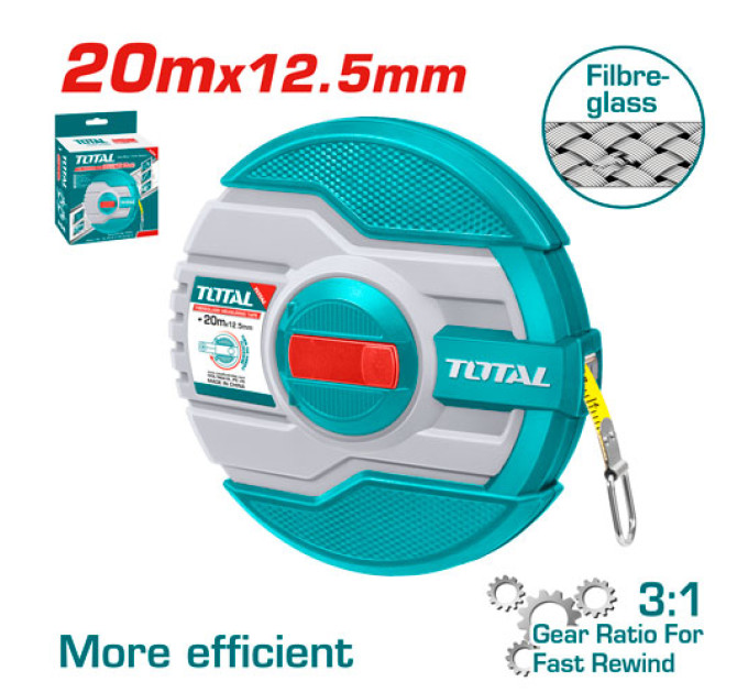 Total Рулетка TOTAL TMTF13206 20мх12.5мм