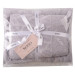 SOHO Набір рушників Soho 50х90+70х140 см Leaves Light Gray