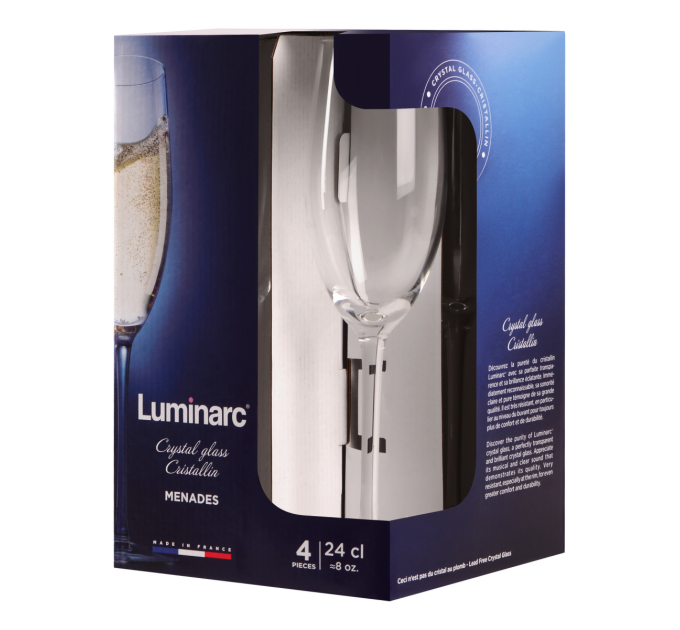 Luminarc Набір келихів Luminarc Menades, 4х240 мл