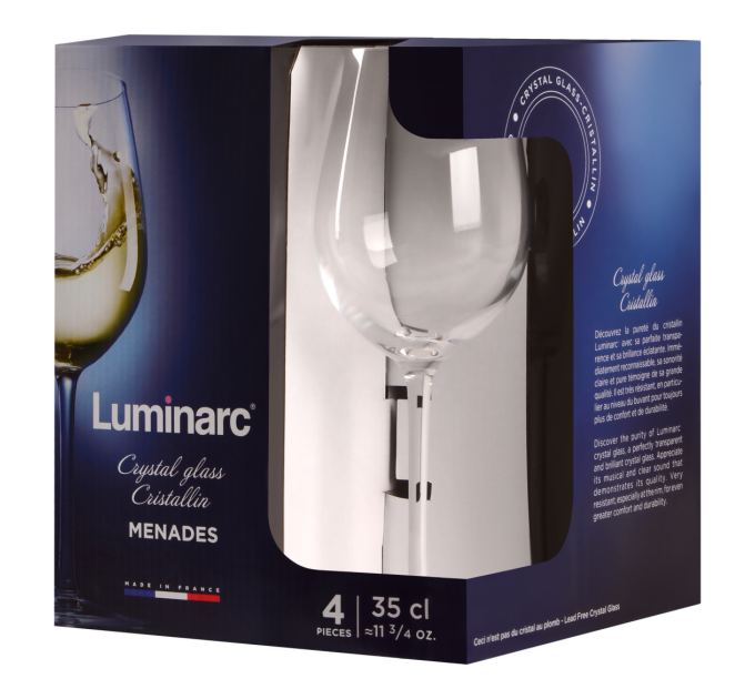Luminarc Набір келихів Luminarc Menades, 4х360 мл