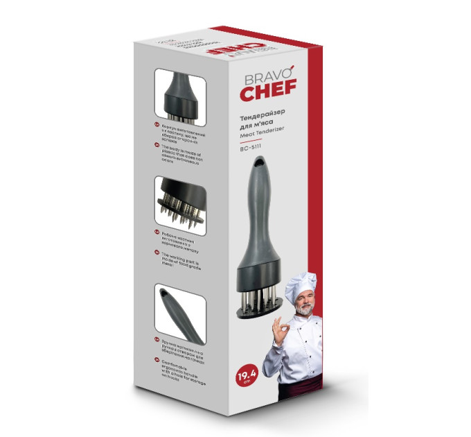 Bravo Chef Тендерайзер для м’яса Bravo Chef