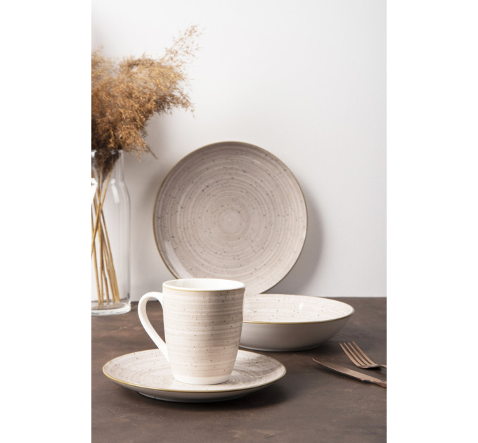 Limited Edition Тарілка обідня Limited Edition Stony Mokka