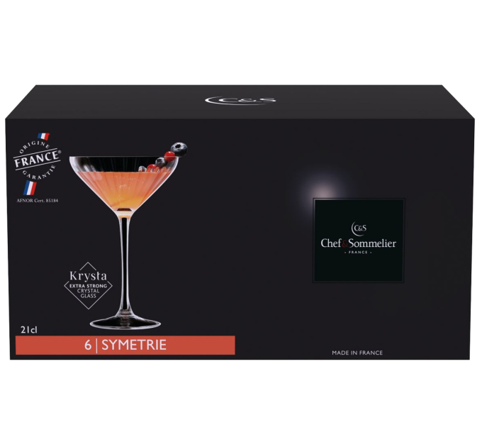 C&S Набір келихів C&S Symetrie 6х210 мл