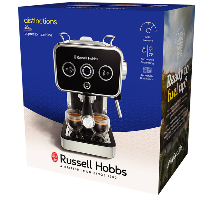 Russell Hobbs Кавоварка еспрессо Russell Hobbs 26450-56 Distinctions Black
