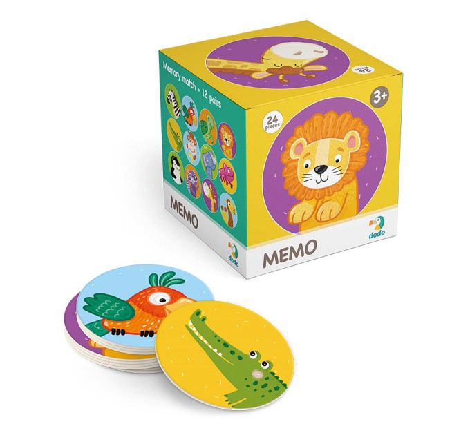 DoDo Гра міні мемо Dodo Дикі тварини (300157)