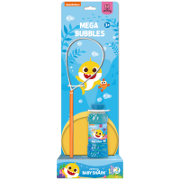 Мильні бульбашки Dodo Mega Bubbles Baby Shark 450 мл з тарілочкою
