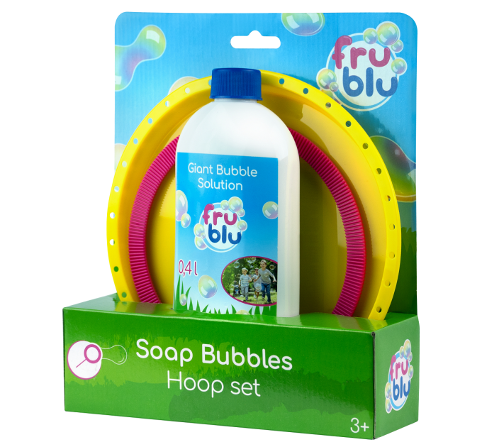Fru Blu Мильні бульбашки FRU BLU Обруч з розчином 0.4 л.