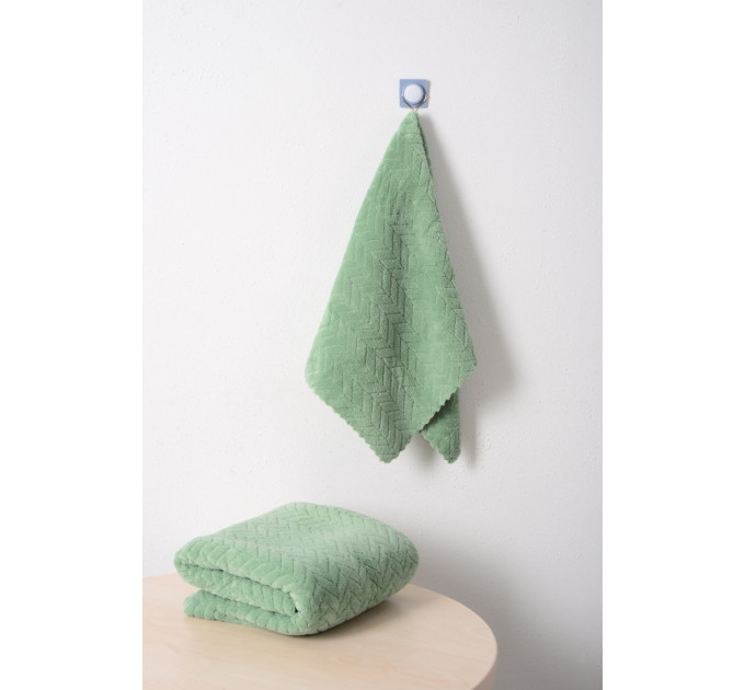 SOHO Набір рушників Soho 35x75+70x140см Green
