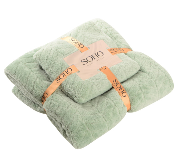 SOHO Набір рушників Soho 35x75+70x140см Green