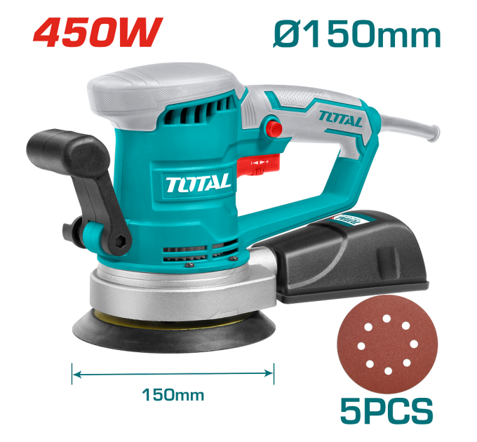 Total Ексцентрикова шліфмашина TOTAL TF2041506