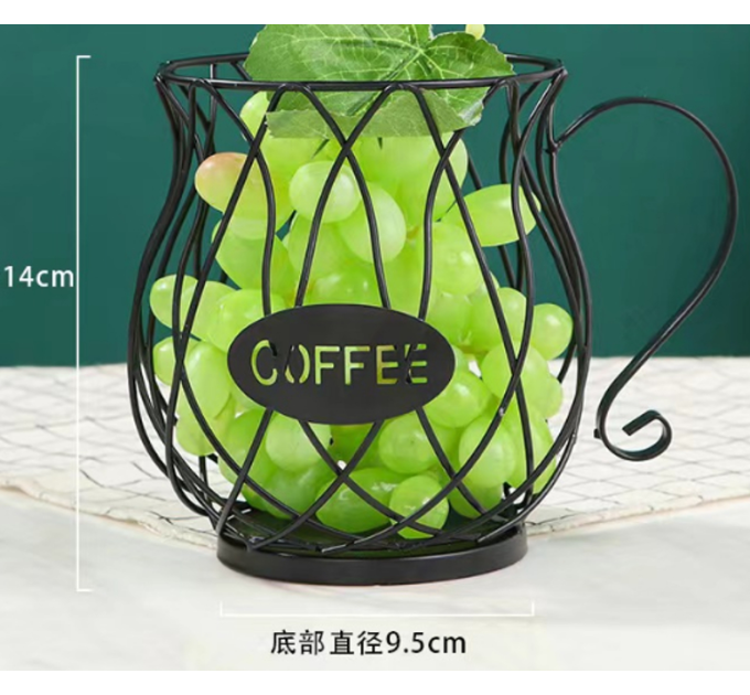 Viva Ваза для фруктів Viva Lacy Mug Black
