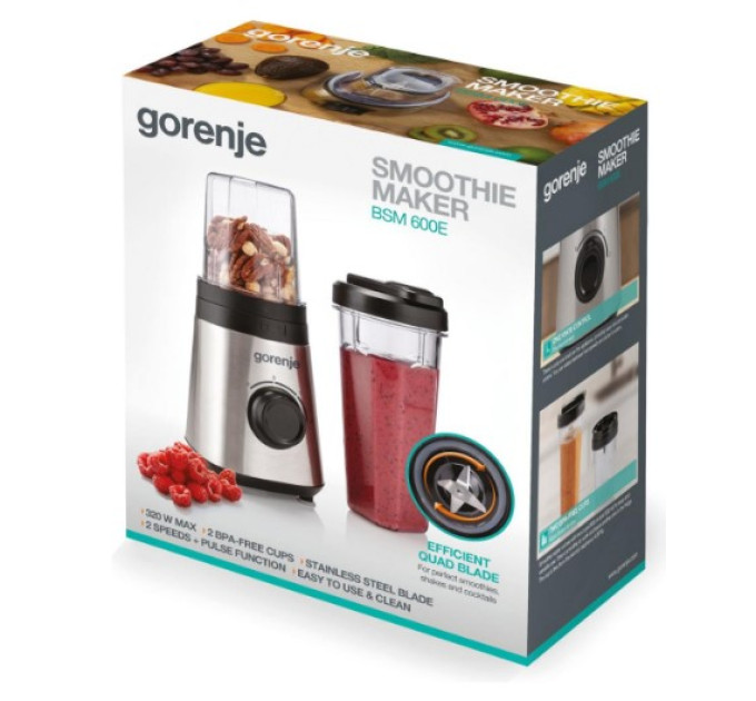 Gorenje Стаціонарний блендер Gorenje BSM 600 E (BL1403-GS)