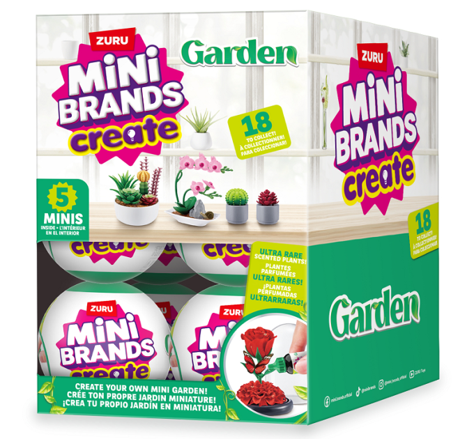 ZURU MINI BRANDS Ігровий набір Zuru Mini Brands Botanical Garden в асортименті (77559GQ1)