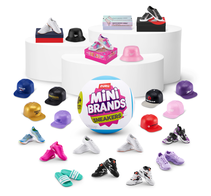 ZURU MINI BRANDS Ігровий набір Zuru Mini Brands Sneakers Фігурки-сюрприз в асортименті (77492GQ8)