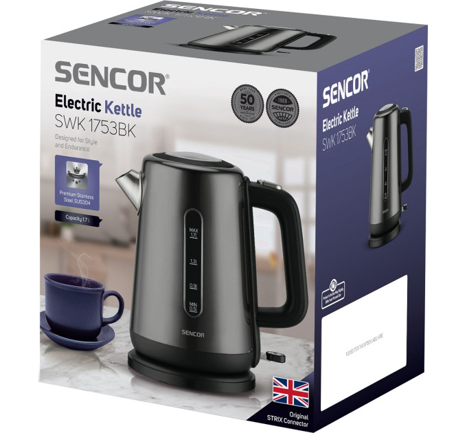 Sencor Електрочайник Sencor SWK 1753BK