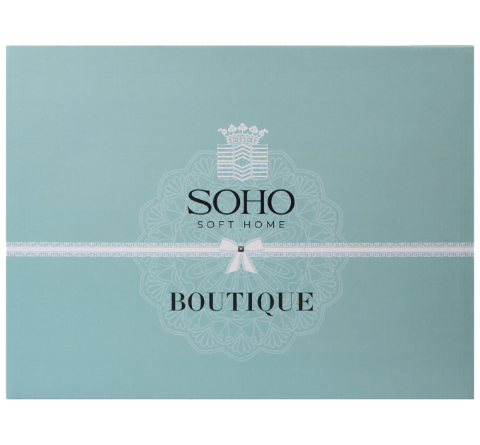 SOHO Комплект постільної білизни Soho Євро Boutique 200х230 см Venzel Rosy