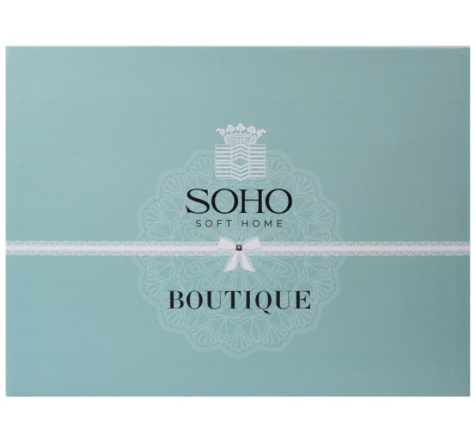 SOHO Комплект постільної білизни Soho Євро Boutique 200х230 см Butterfly Powder