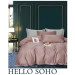 SOHO Комплект постільної білизни Soho Євро Boutique 200х230 см Dew MistyRose