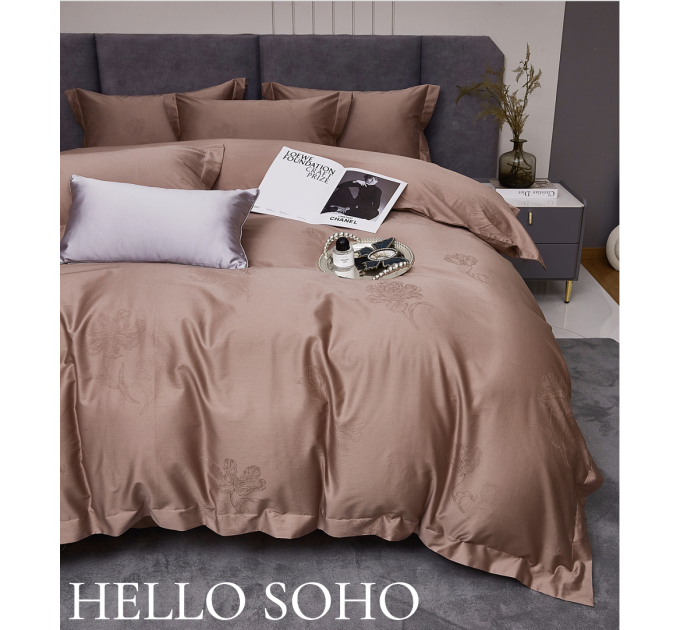 SOHO Комплект постільної білизни Soho Євро Boutique 200х230 см Tulip Bisque