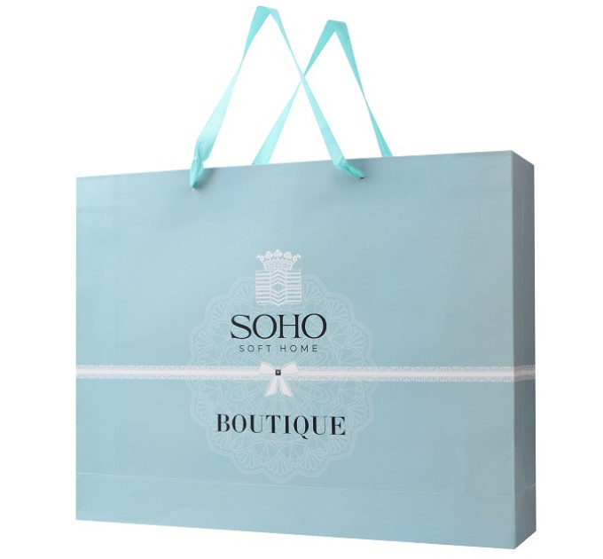 SOHO Комплект постільної білизни Soho Євро Boutique 200х230 см Tulip Bisque