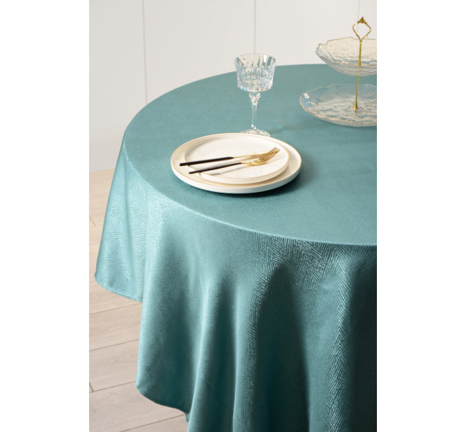 SOHO Скатертина Soho Oxford Turquoise 140х180 см