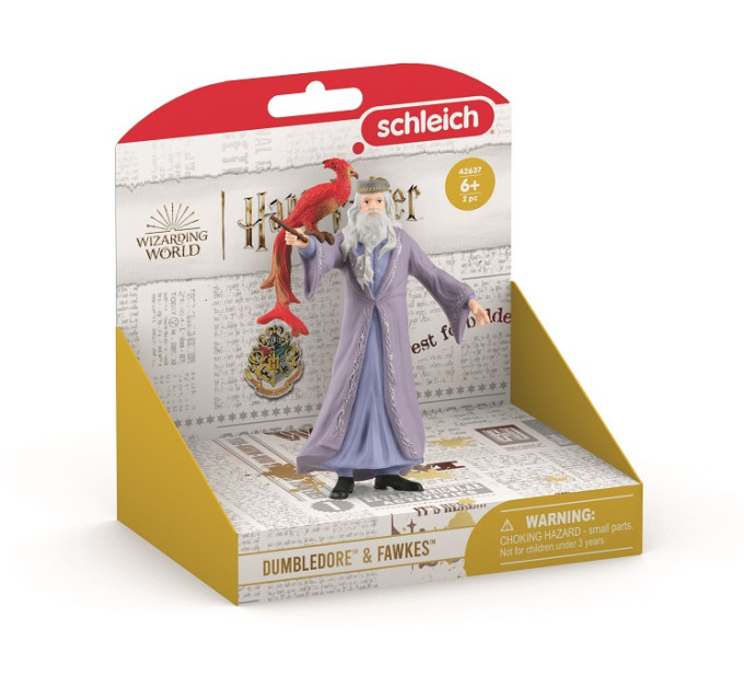 HARRY POTTER Набір фігурок Schleich Harry Potter Дамблдор і фенінкс Фоукс